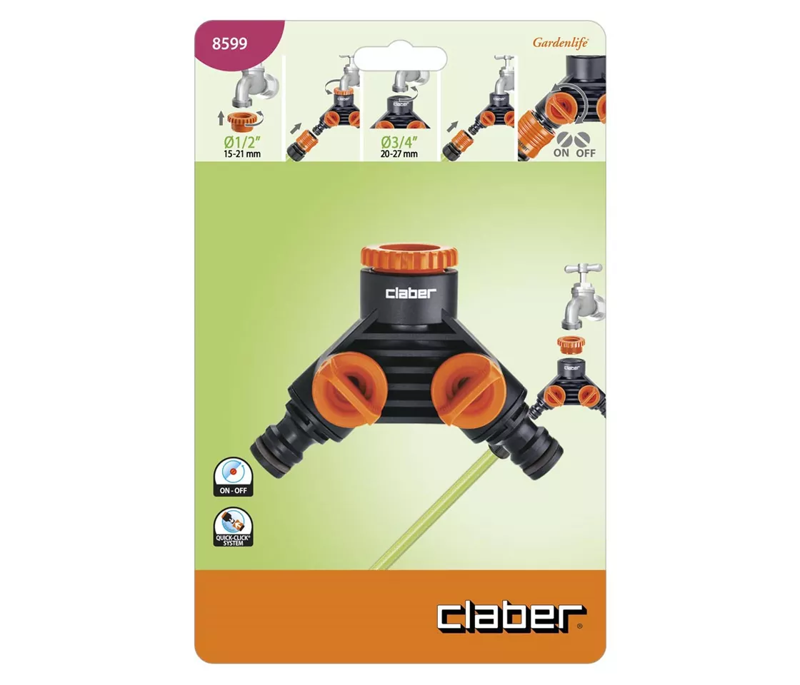 CLABER vanne à deux voies