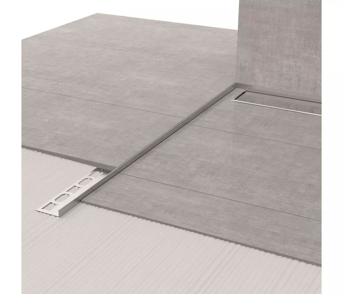 1-tlg Gefälle 2% gebürstet