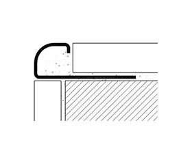 Typ RIN / RINS 22460601 Abschlussprofil (Bodenbelagspr