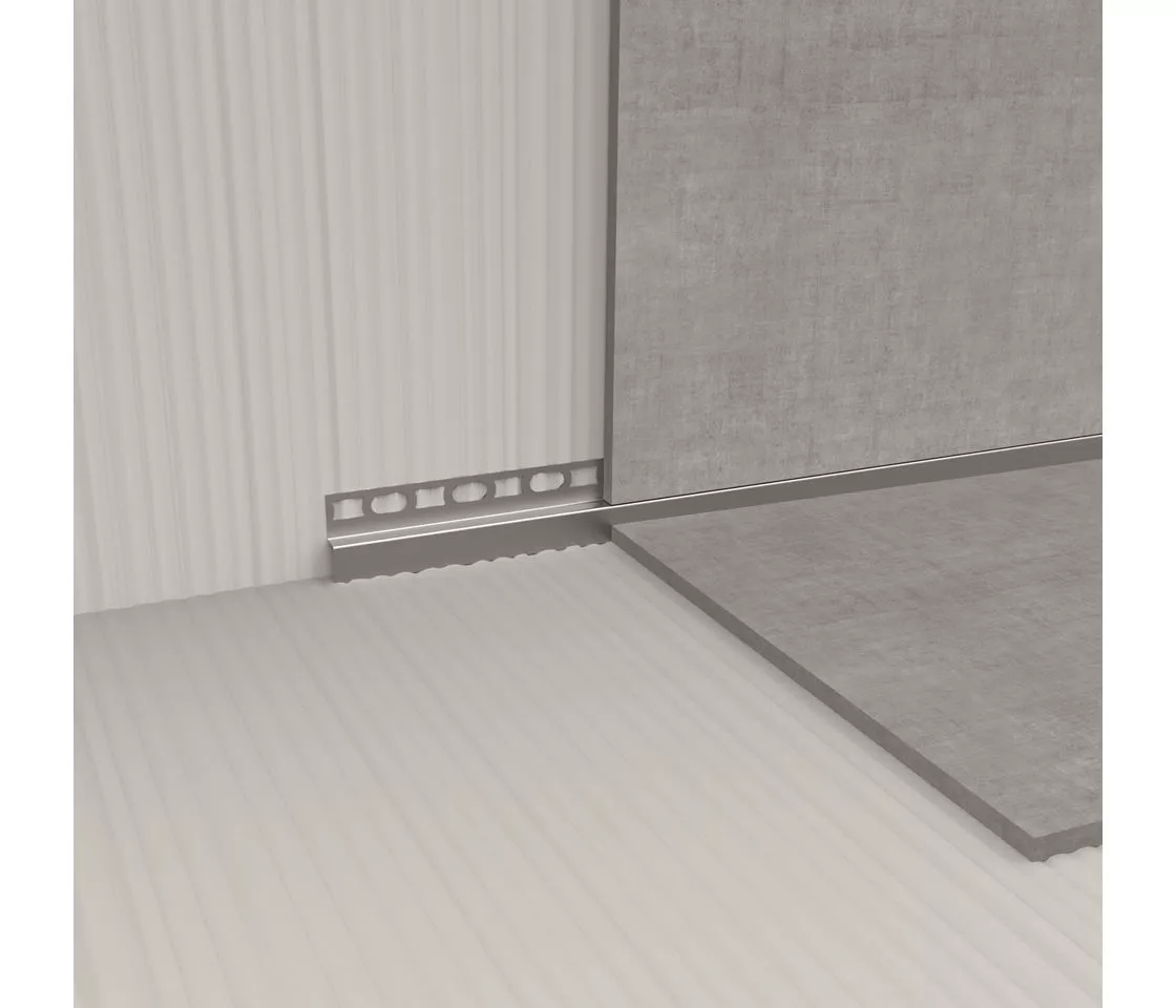 Wand Gefälle 2% gebürstet