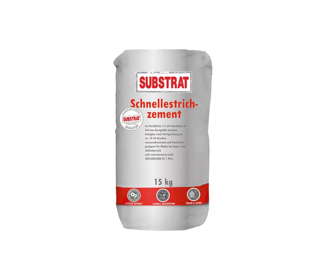 Schnellestrichzement