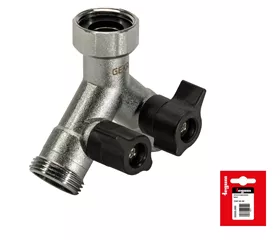 Auslaufarmaturen 22541201 2 way distributor