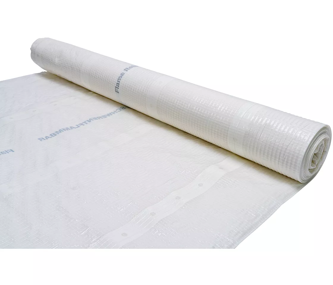 Scaffold protection tarpaulins