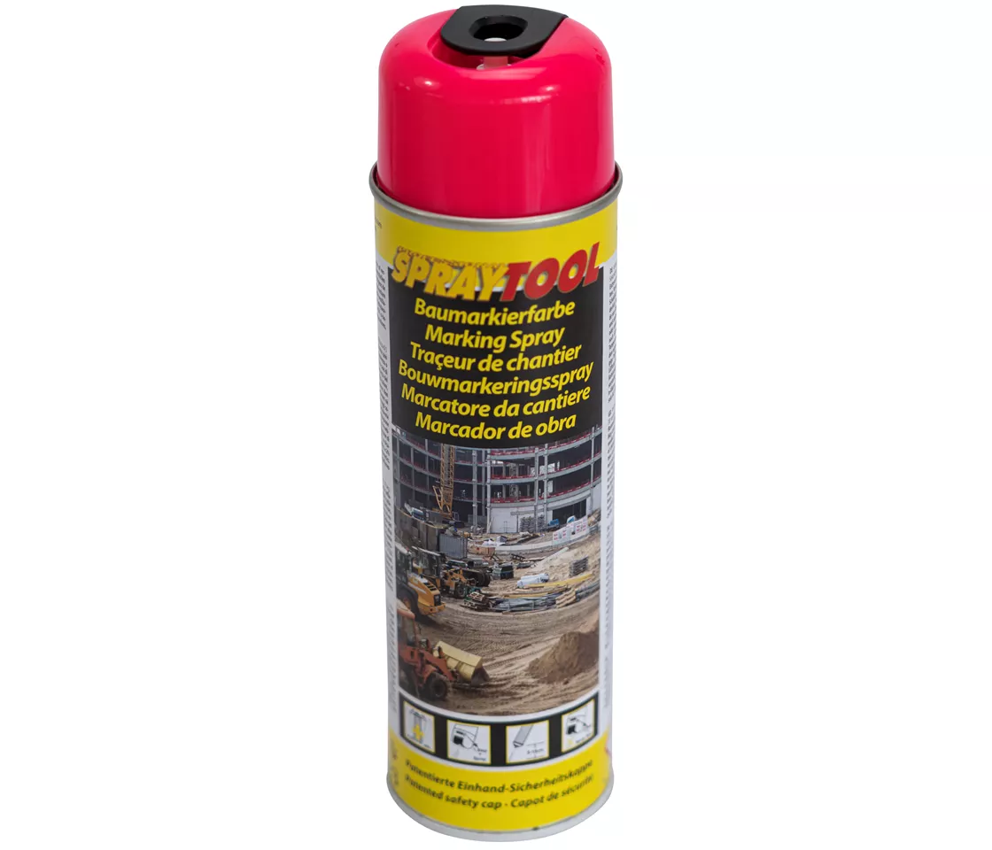 Spray de marquage bâtiment