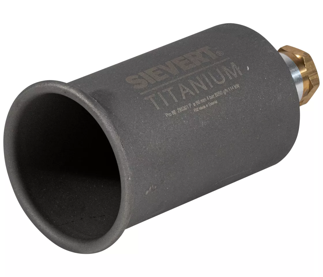 Titanium Tête de brûleur 60 mm