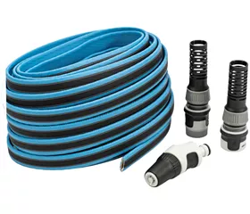 FITT FORCE 15 m blue Flachschlauch-Kit Ø 14mm mit Minilanze