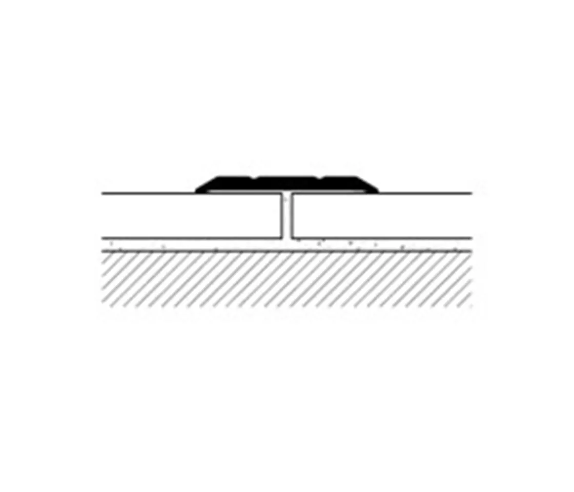 Alu eloxiert, gelocht