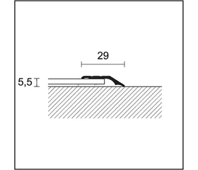 Ausgleichsprofile Alu 22460602 