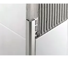 Typ IL rund poliert 22490102 Fliesenprofil